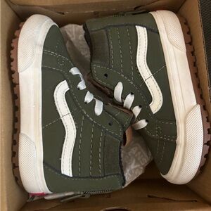 Vans Kids Olive High-Top Sneakers